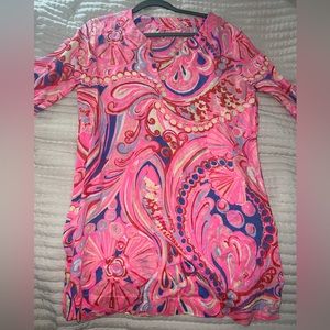 Women’s Lilly Pulitzer tunic shirt size medium